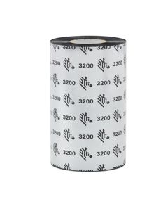 Zebra ZipShip 3200, Thermal Transfer, Color ribbon: WAX | RESIN, 80x450 meters, Roll inner core: 25.4mm, Color: Black | 03200BK08045