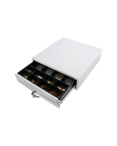 POS-C C33 Lille kasseskuffe, elektrisk | Hvid