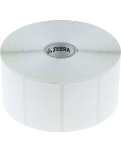 Zebra Z-Ultimate 3000T Gloss white polyester label | permanent acrylic-based adhesive, 51x25mm | 880247-025D