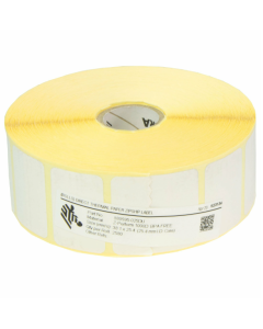 Zebra Z-Perform 1000D, Direct Thermal Paper, Label roll, Uncoated, Core: 25,4mm, Diameter: 127mm, (Dimensions WxH: 38x25mm), 2580 labels/roll, White, Packaging Unit: 12 rolls | 880595-025DU
