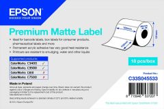 Epson Label Roll, Normal Matt Paper, 102x152
