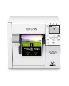 Epson Colorworks C4000, Color label printer for Gloss labels | C31CK03102BK