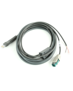 Zebra Connection cable, powered USB, shielded, length: 2.8 m, straight, EAS | CBA-U27-S09EAR