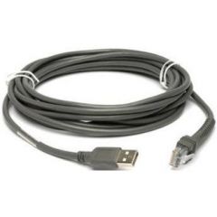 Zebra USB cable, 4.6m, Straight