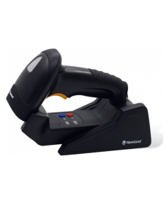 Newland HR32 Marlin, Bluetooth barcode scanner: 1D | 2D | Imager, Protection Class: IP 52, Incl.: Cable USB, Charging -/ transmitter station, power supply, Battery: 2400mAh, Black