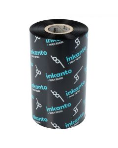 NKANTO APR 6, Thermal Transfer Ribbon, Ribbon Quality: WAX | Resin, Width: 110mm, Length: 300m, Roll Inner core: 25.4mm, Inside Coiled, Black | T42393IO