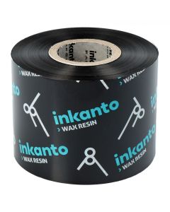 INKANTO APR 6, WAX | RESIN, 55x300m, C: 25.4mm | Black