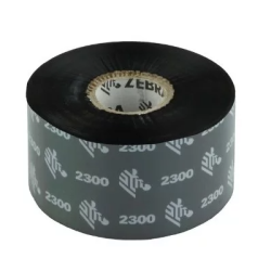 Zebra ZipShip 2300, Ribbon, WAX, 40x450, C: 25.4, Black