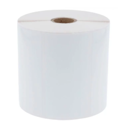 Zebra Z-Ultimate 3000T, Thermal Transfer, Synthetic | polyester, Glossy, Roll inner core: 25.4mm, Roll diameter: 127mm, (Dimensions WxH: 102x51mm), Labels per roll: 1370, White, Packaging Unit: 12 Rolls