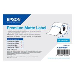 Epson Label Roll, Normal Paper, Width: 51mm, Length 35m