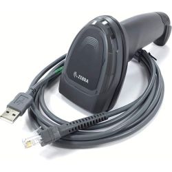 Zebra DS8108-SR, handheld barcode scanner: 1D | 2D, imager | standard range, IP42, incl.: cable (USB) | Black | DS8108-SR7U2100AZW