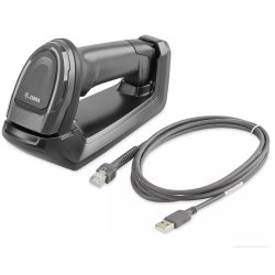 Zebra DS8178, Standard range bluetooth barcodescanner with USB cable and Desk charging- /transmitter station | DS8178-SR7U2100SFW