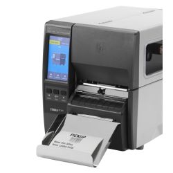 Zebra, ZT231, Label printer, Thermal Transfer, Print resolution: 203DPI, Print speed max.: 305 mm/sec., Bluetooth | BLE, Ethernet, Cutter | ZT23142-T2E000FZ